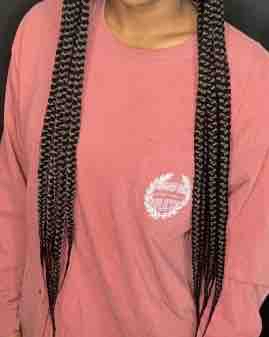 Box Braids Jumbo Lower Back