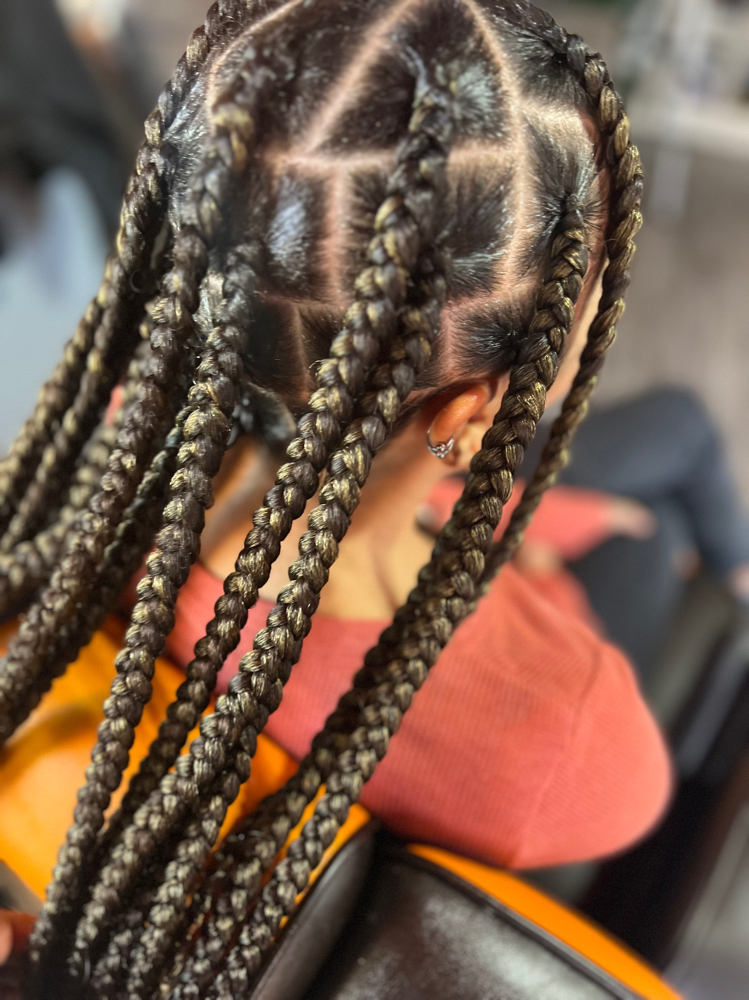 Extra Large Knotless Braid 25