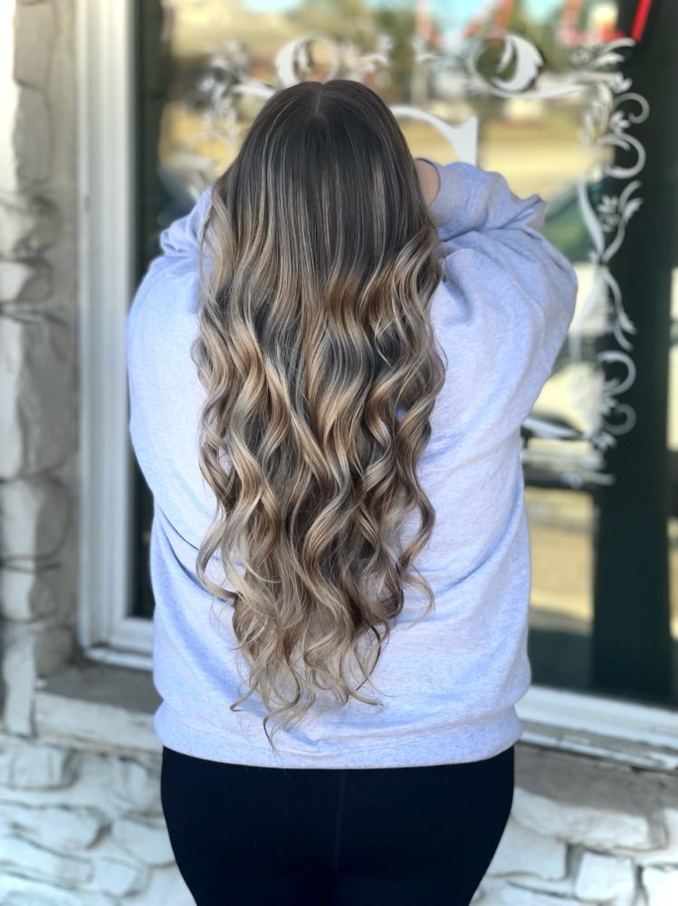 Beaded Weft Extension Application