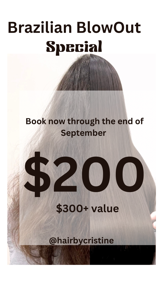 Brazilian Blowout September promo‼️