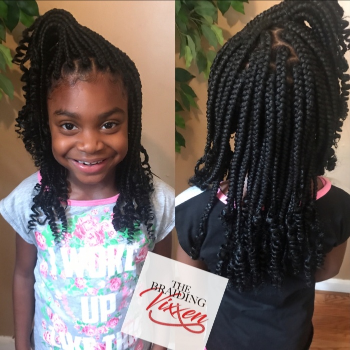 Kids Box Braids at Favourite Hair Braiding in Cantonsville, MD