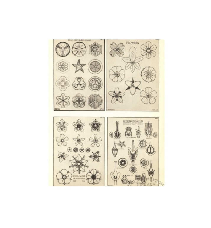 Repeatable Vintage Flowers 2