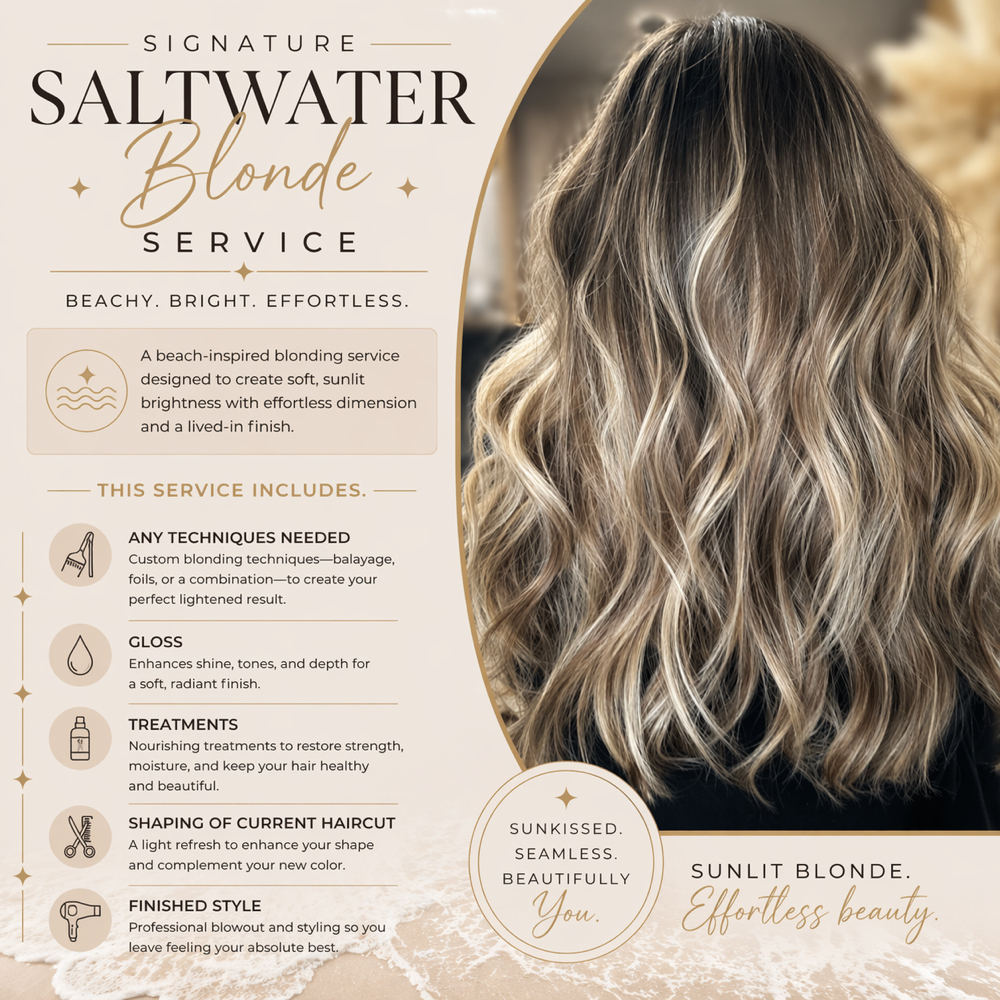 Saltwater Blonde at Rachel Nyce Hair in Cleveland, TN