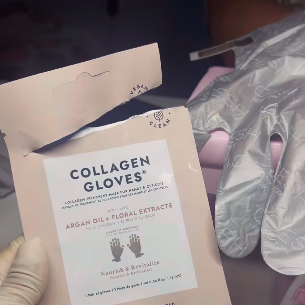 Collagen Glove Mask Treatment at ashleysnailbarr in Edmonds, WA