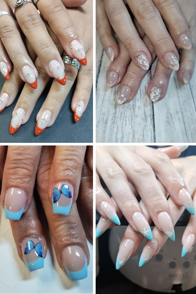 Gel X Full Set - French w/Art