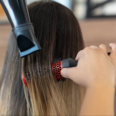 Shampoo brush style at Gracie Lou’s Rustic Roots in Kasson, MN