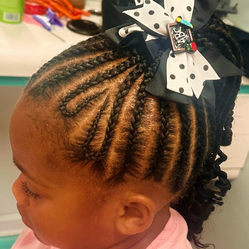Kids Braided Updo (Age 10&Under) at Braid Nation, LLC in Smyrna, DE