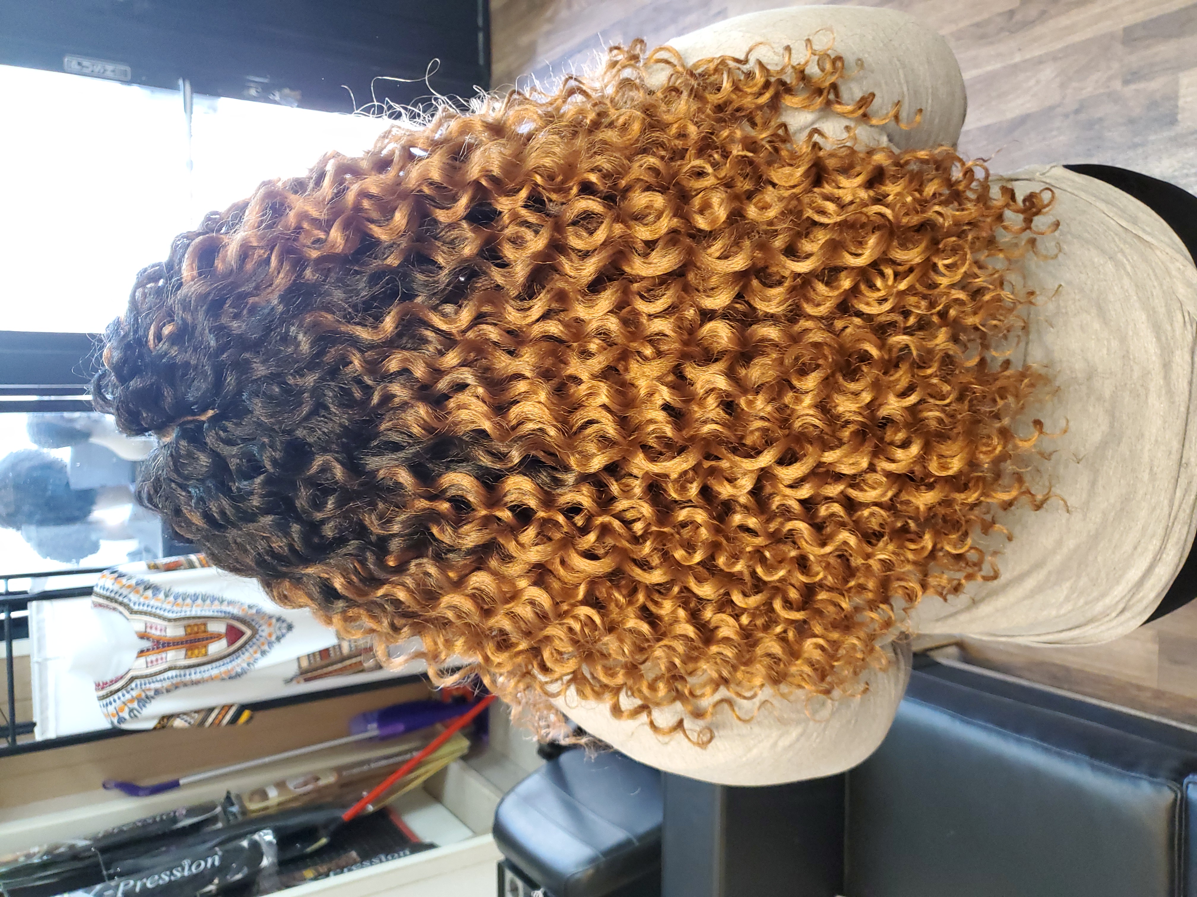 Loose Natural Crochet Weave