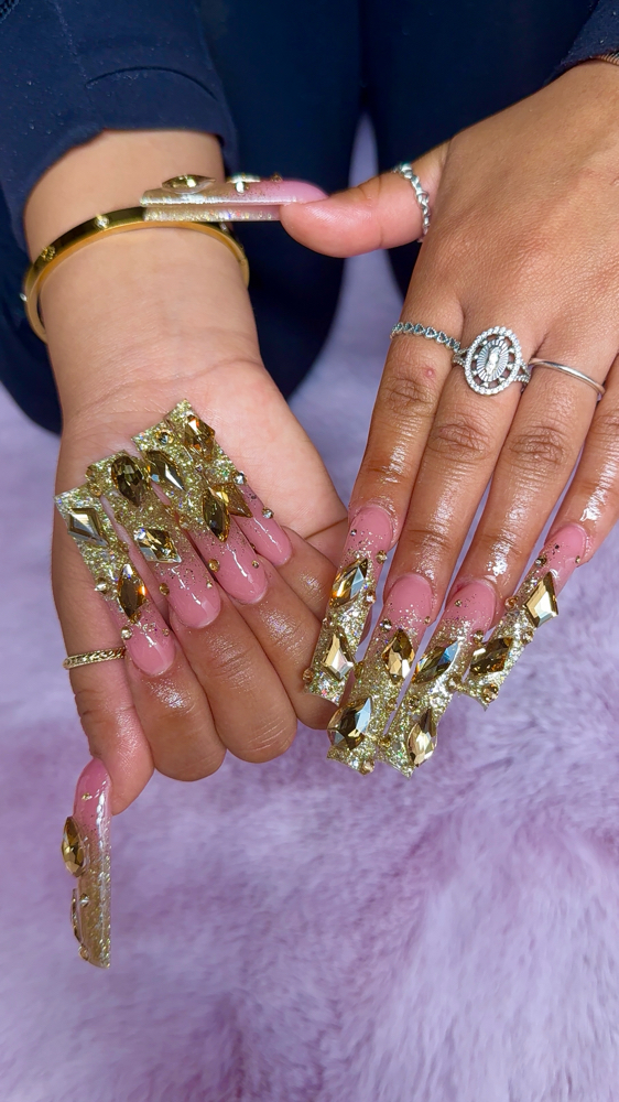 Full Tip Acrylic Nails