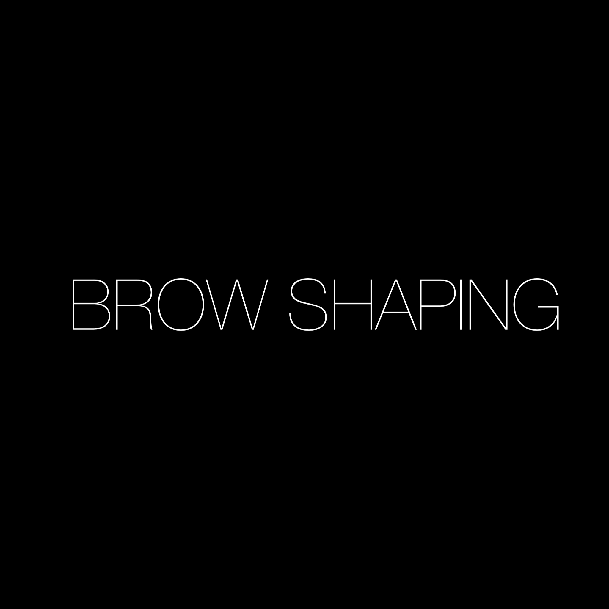 Brow Shaping