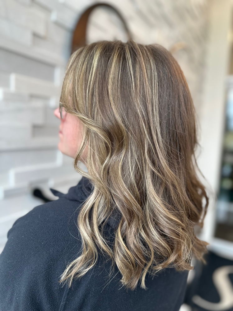 Face Frame Balayage With Cut at TMI at The Hair Company in Lansing, MI