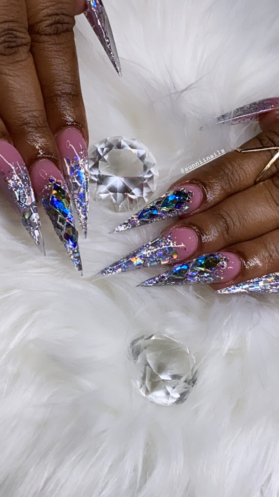 Xlong Full Set Sz 7&8 at Sunnii Nails in College Park, GA