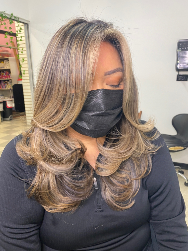 Partial Highlight/Balayage