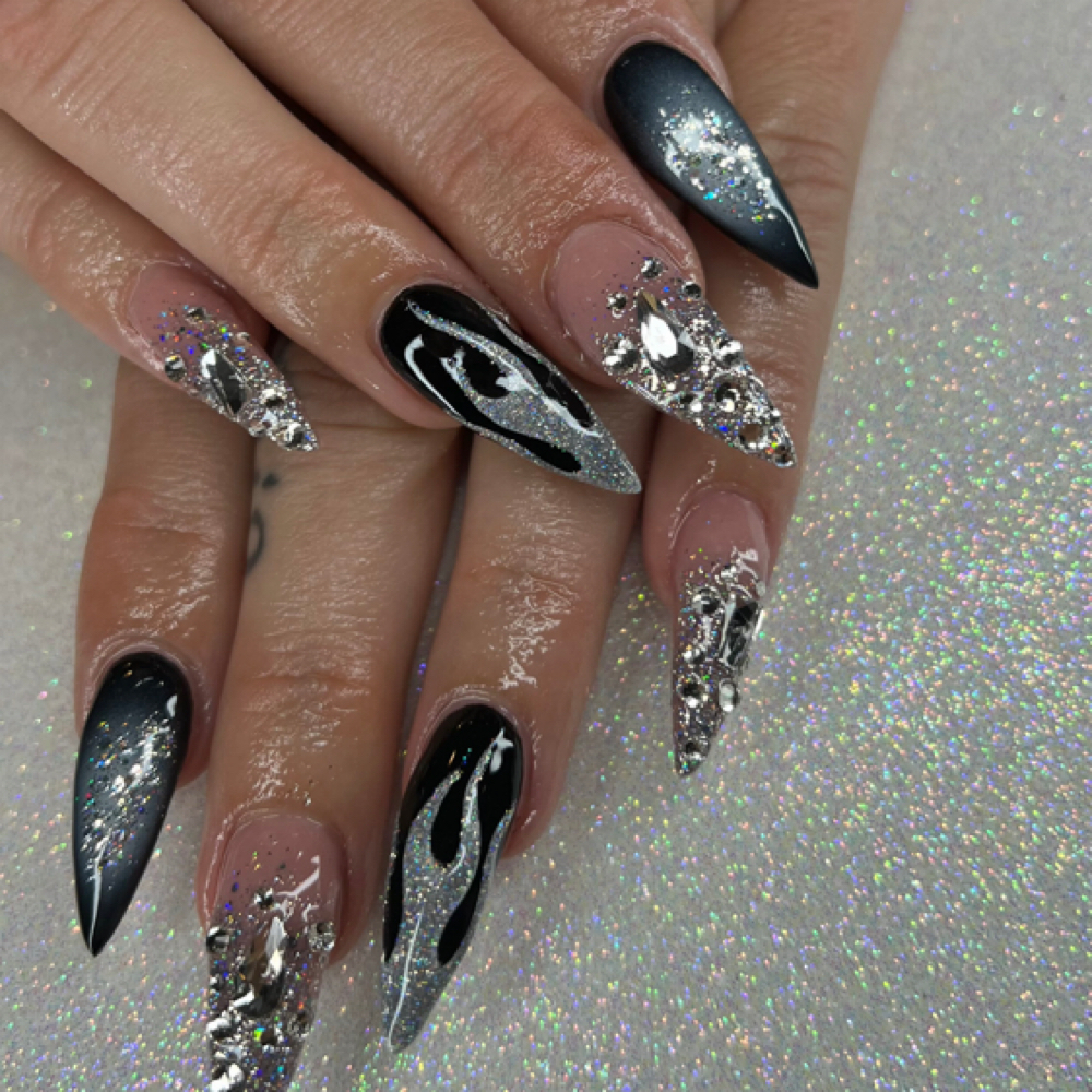 NAIL ART 10 Fingers at Glitter Glam Nails By GG in Vacaville, CA