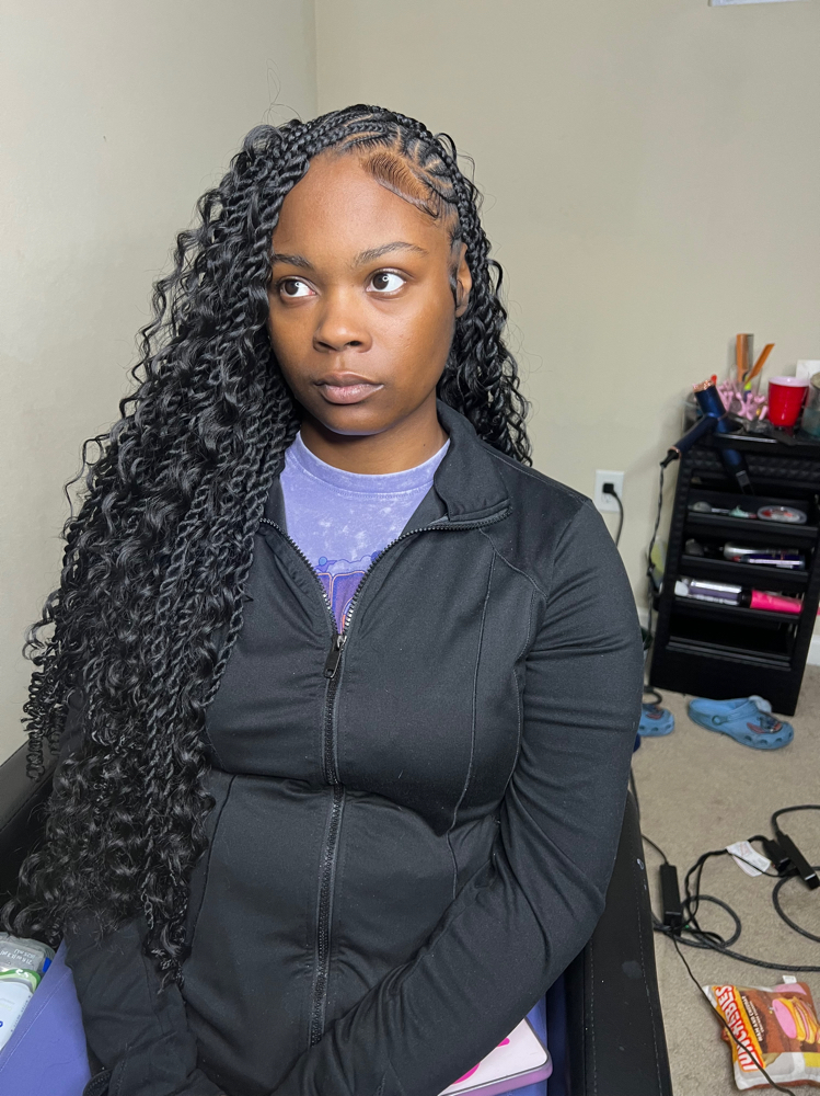 Smedium Twists at Hair By Kenny 🦋 in Brentwood, TN