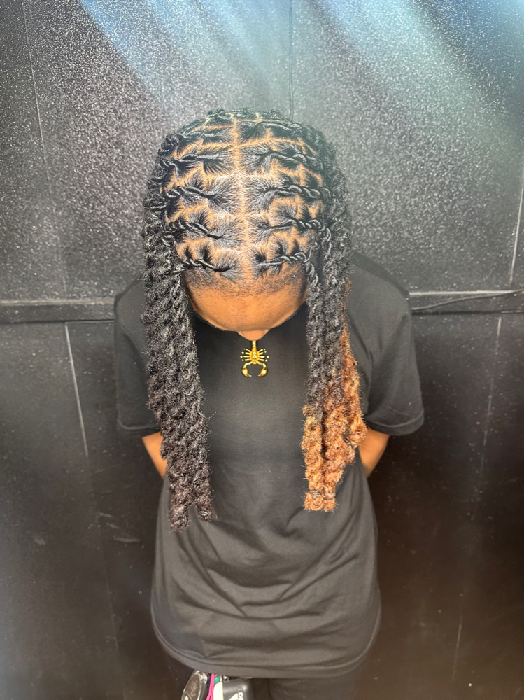 Wash Retwist & Style (long Hair)