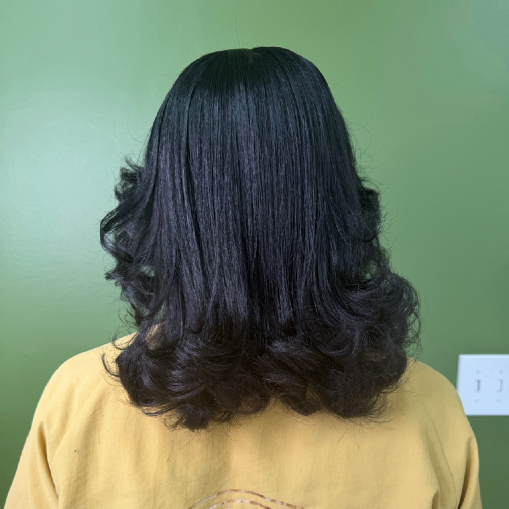 SILK PRESS PRECISION CUT EXPERIENCE at Styles By Angela Renee in Md, MD