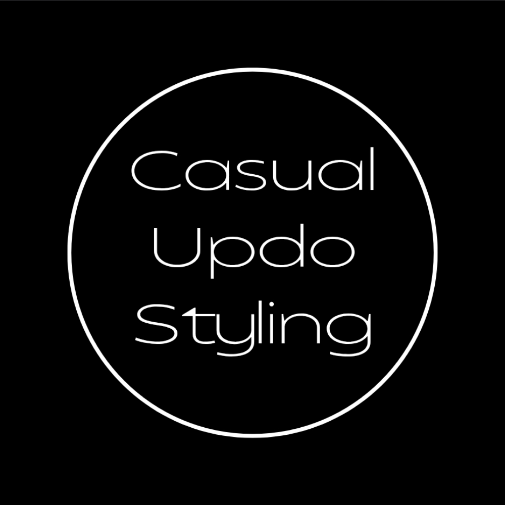 Casual Updo/Style at StacyStylz Color & Design Studio in Syracuse, NY