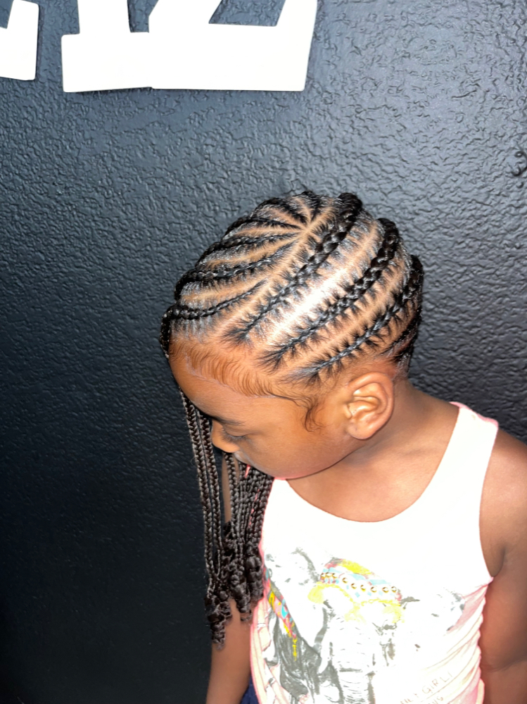 Kids Lemonade Braids ( 8 & Younger)