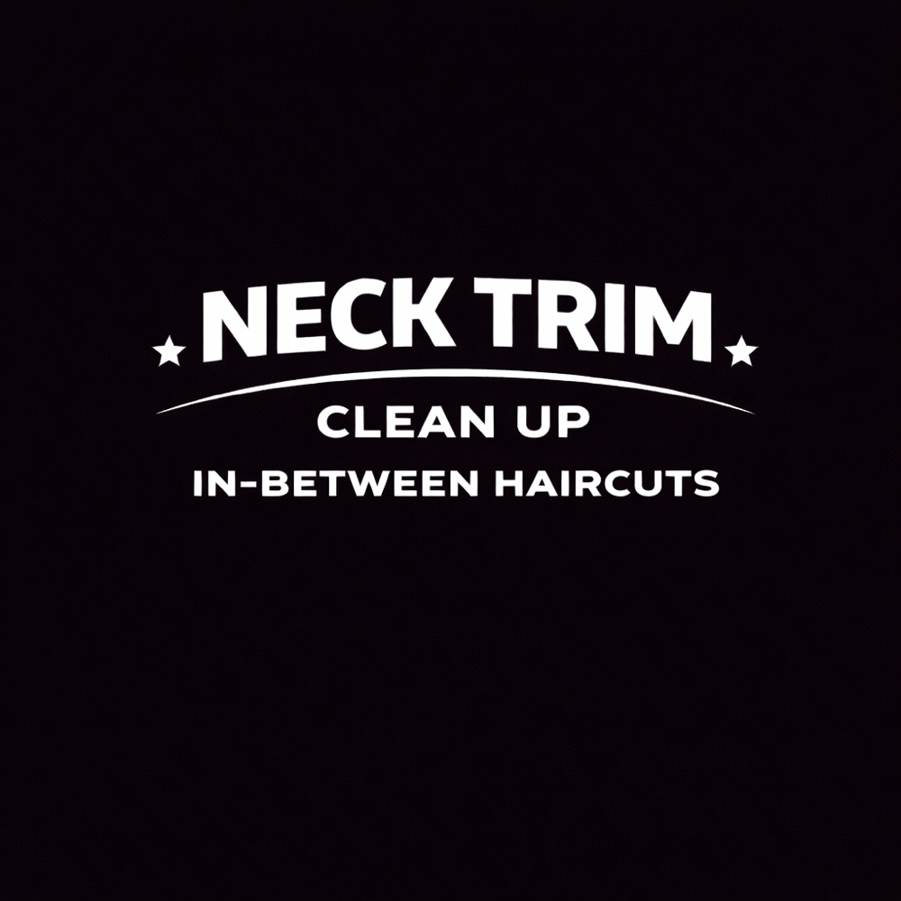 Neck Trim (cleanup Inbetween Cuts) at Hard Part Parlour - Located in Salons by JC, Georgetown *Suite 9* in Georgetown, TX