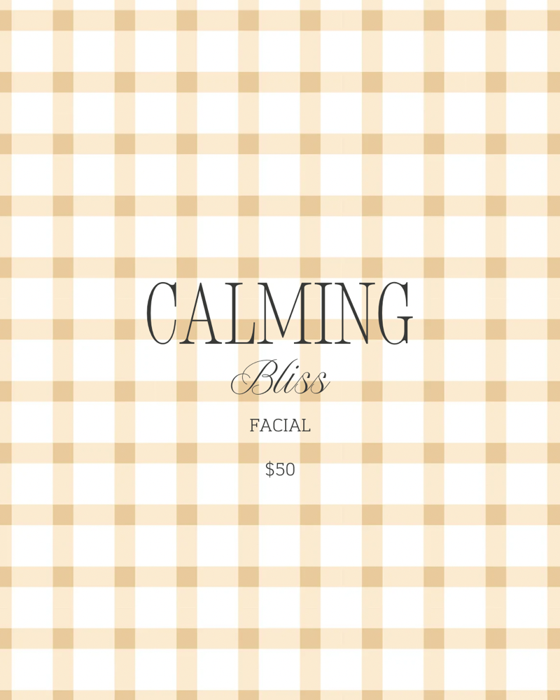 Calming Bliss Facial ✨🧖🏻‍♀️