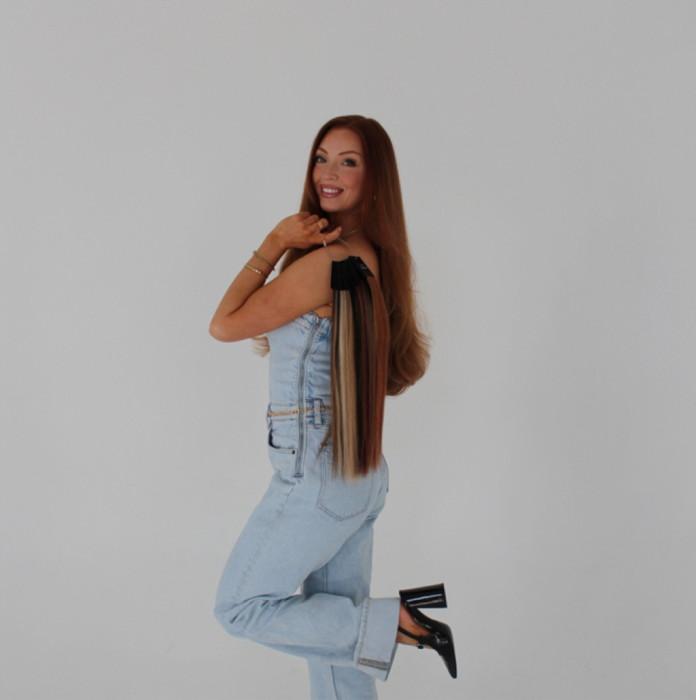 Reverse Luxe Balayage at Brenna Bee Hair Co. in Los Ranchos De Albuquerque, NM