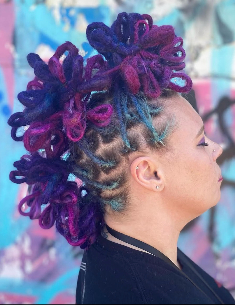 Loc Updo