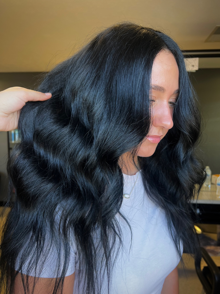 All Over Color with haircut+style