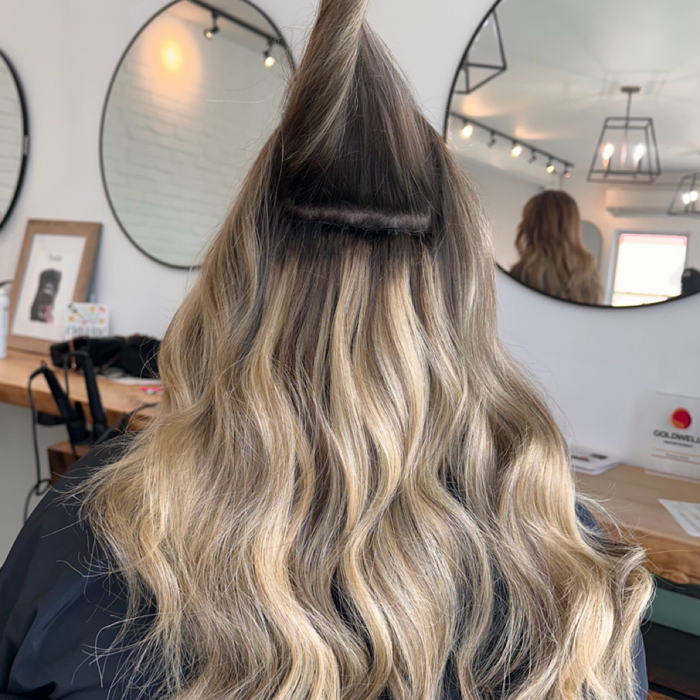 Handtied Extension Consultaion at Billie Rose Salon in Oceanside, NY