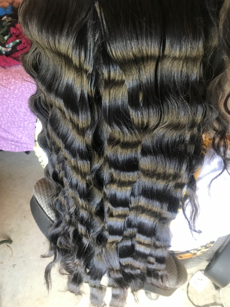 Crimps at Kharyzma Beauty in Sacramento, CA