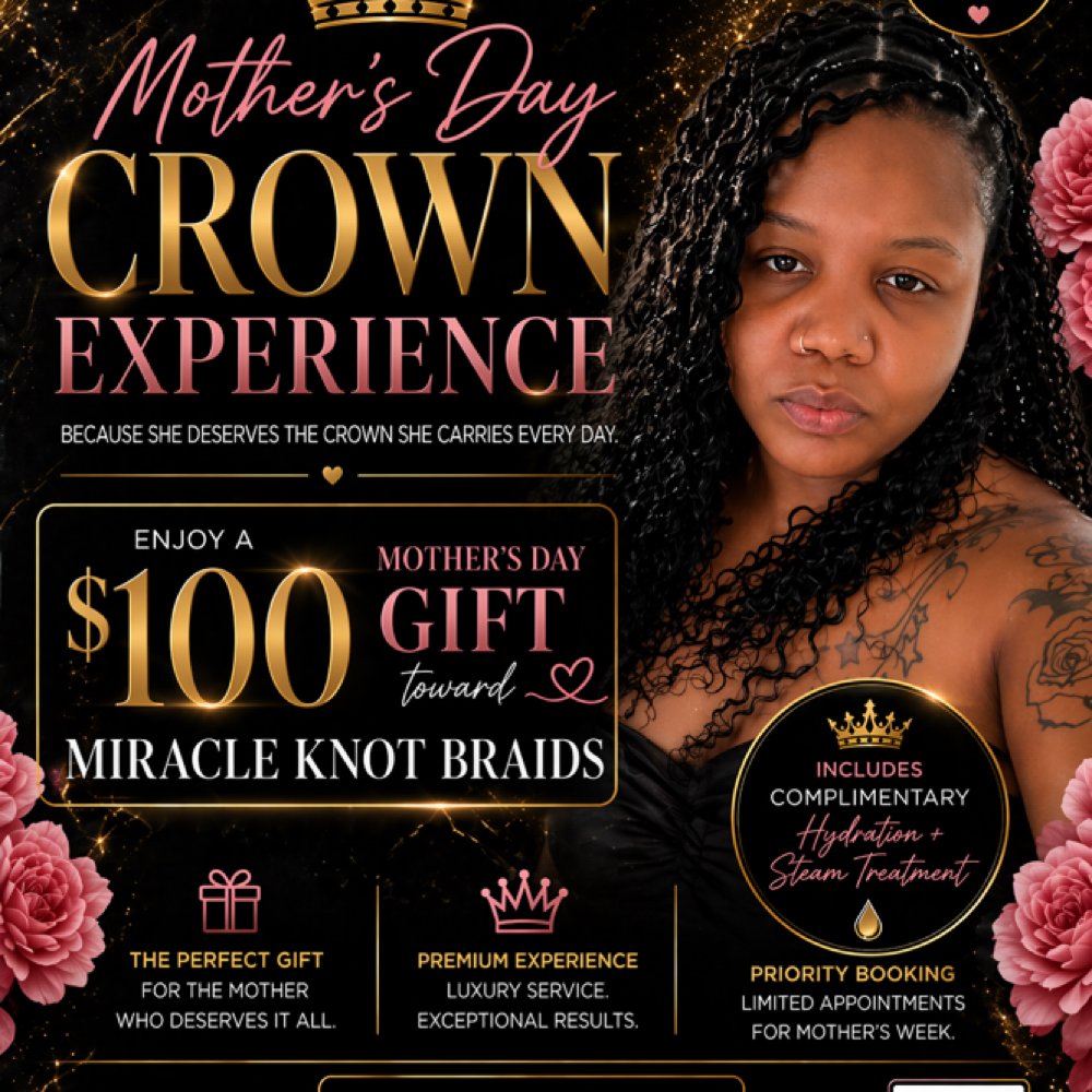 Miracle Knots (Hair Included) at Crown Theory Studios in Holiday, FL