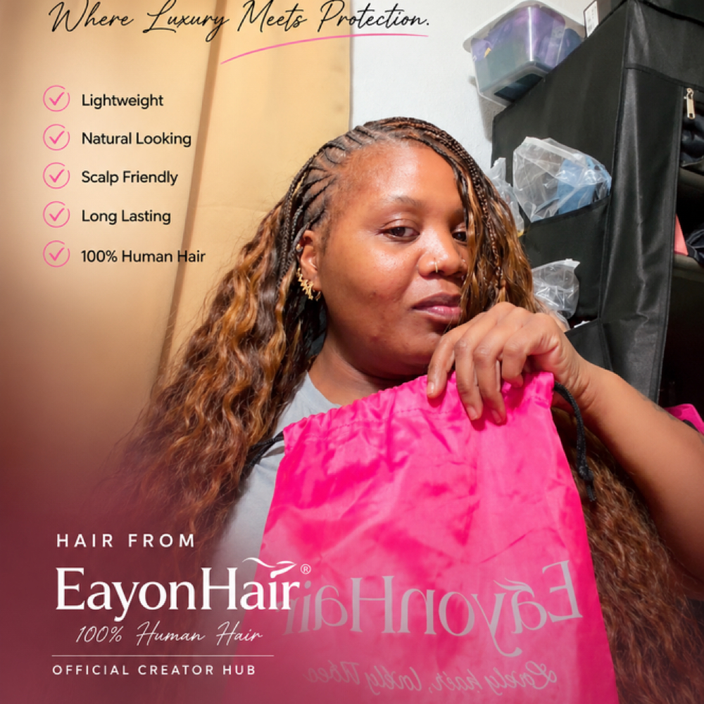 Miracle Knotless (Hair Included) at Crown Theory Studios in Holiday, FL
