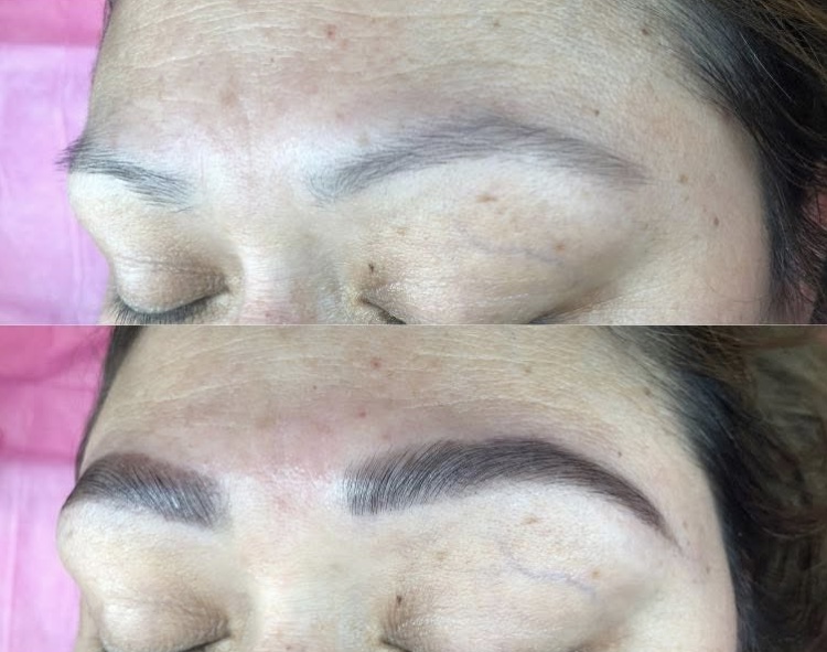Brow Lamination/wax/tint at DayDream Esthetics Studio in Madison, IN