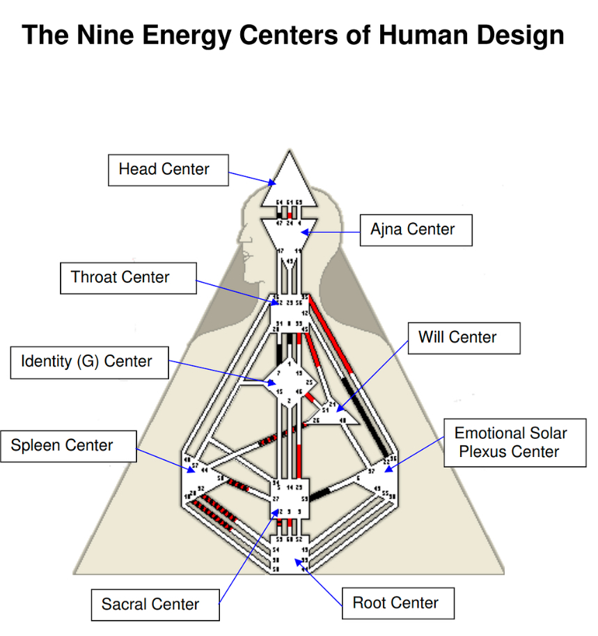 Human Design Charts.