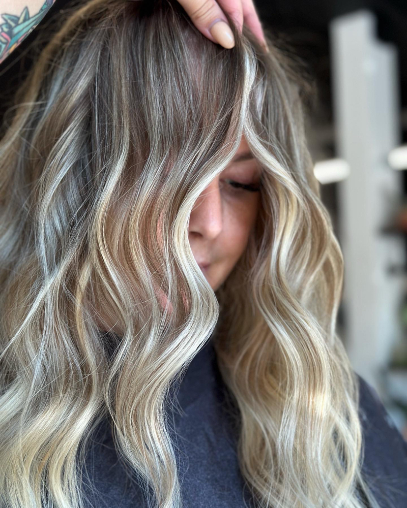 soft, blended blonde *add on only*