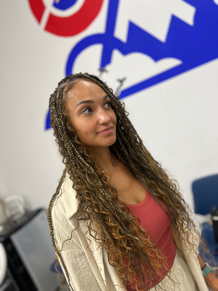 Medium Boho Braids