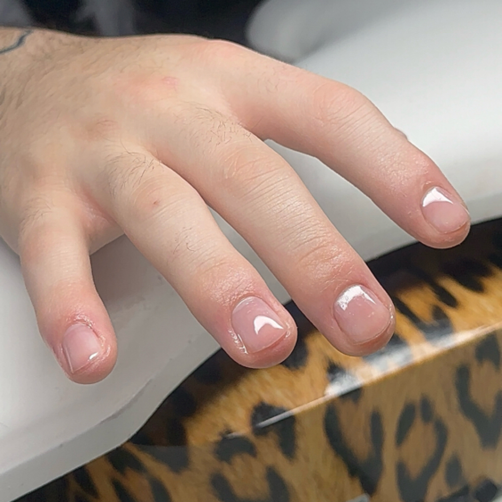 Manicure (CLEAR COAT ONLY) at Anointed Nail Studio in Knoxville, TN