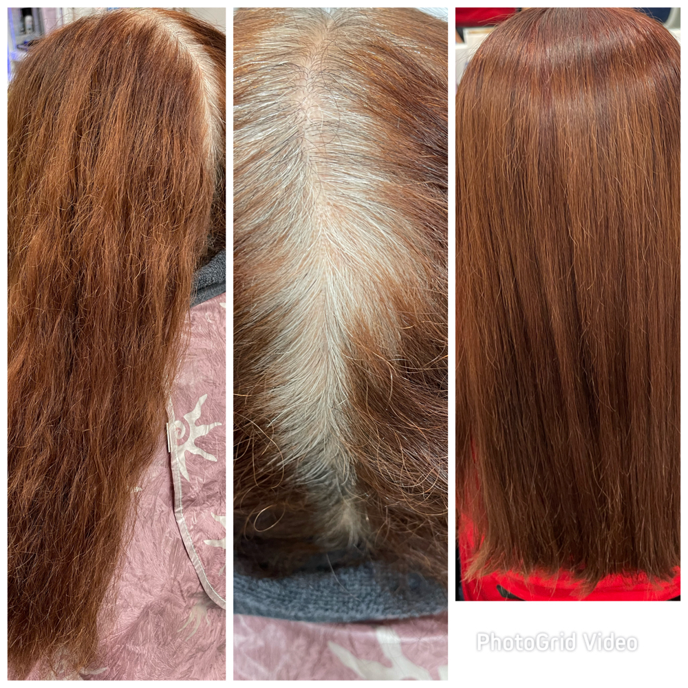 Color Retouch & Blow Dry