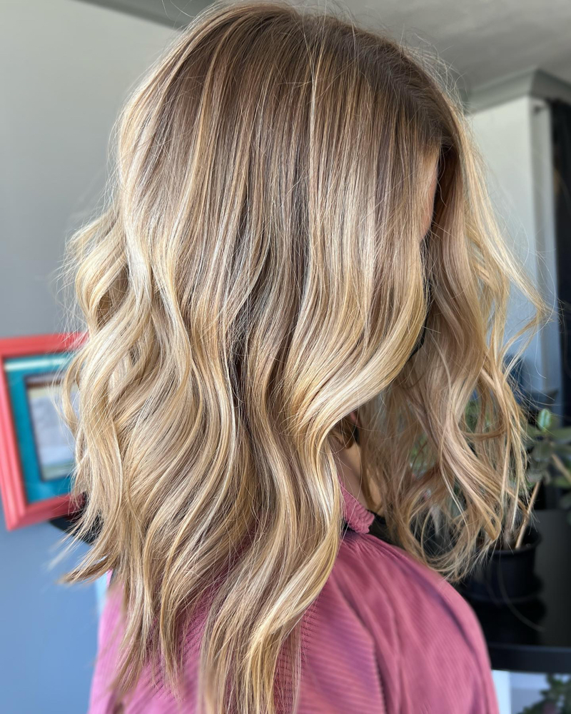 Balayage/Full Highlight And Haircut