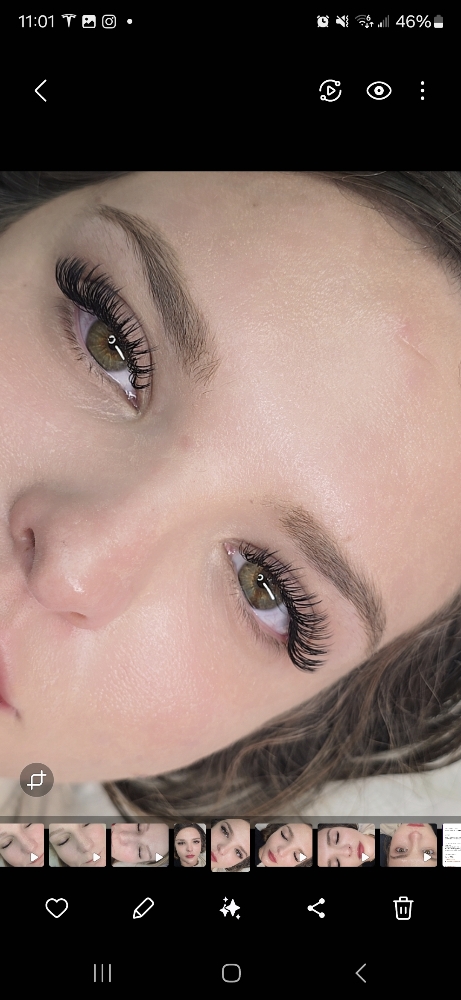 Full Set Of Hybrid Lashes