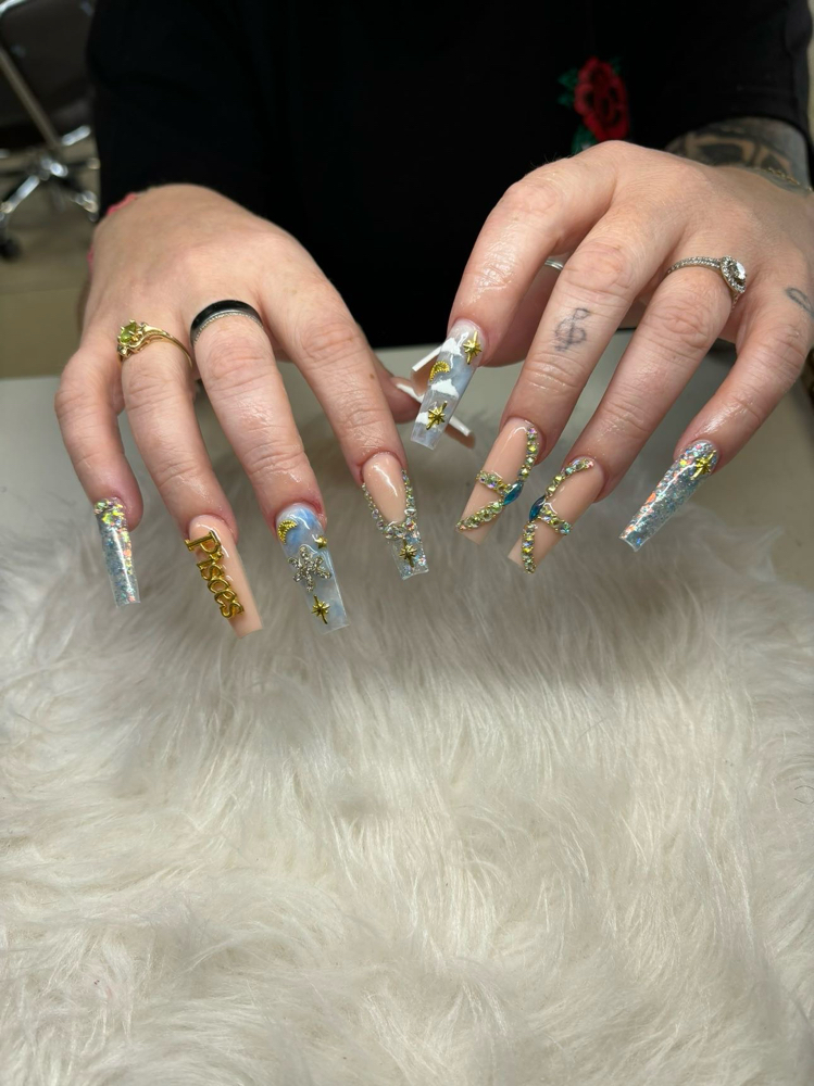 Freestyle at _nailzbyangel_ in jeffersonville, IN