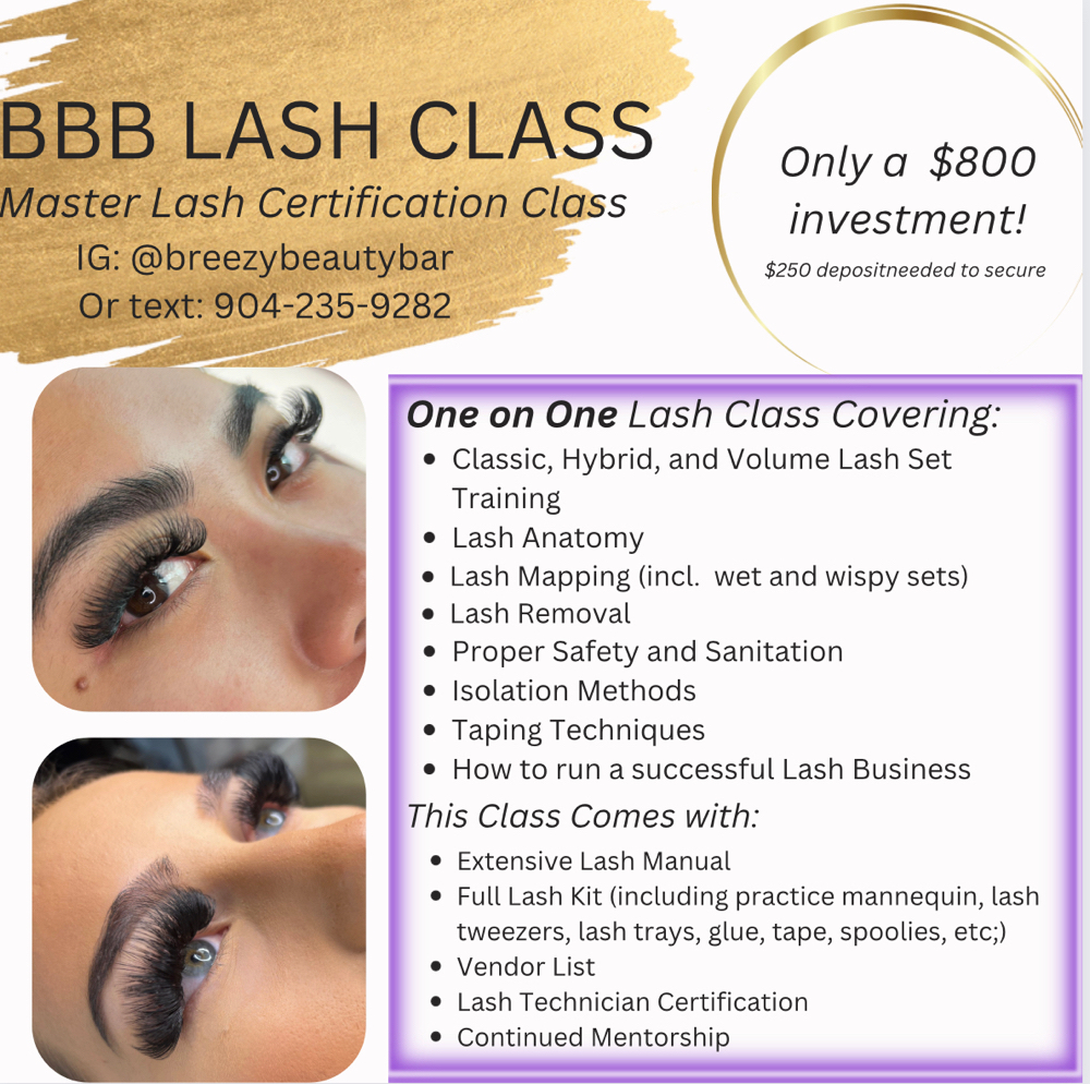 Master Lash Class