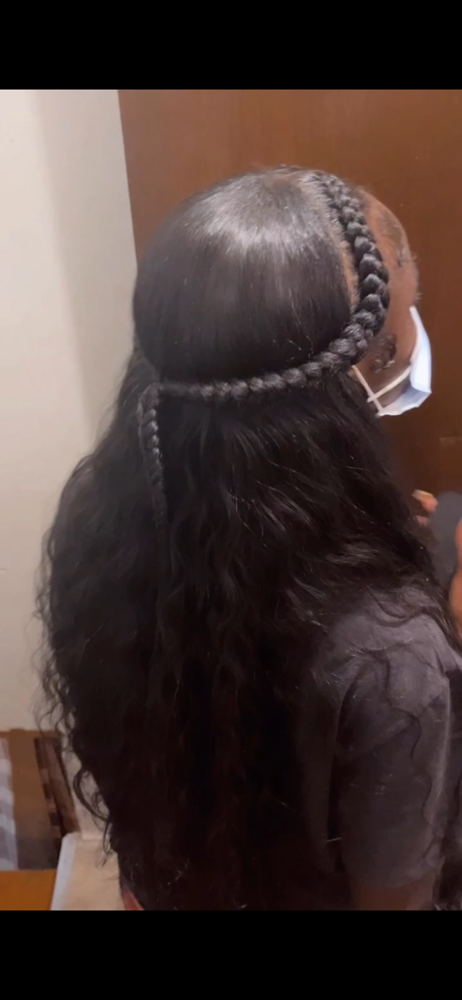 Quick Weave /w Stitch Braids