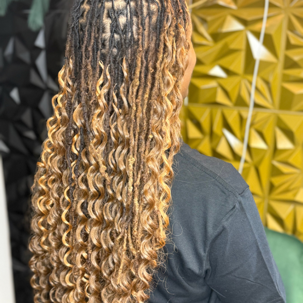 Boho For Locs ( Add On ) at NaturaLee Styling LLC in Charlotte, NC