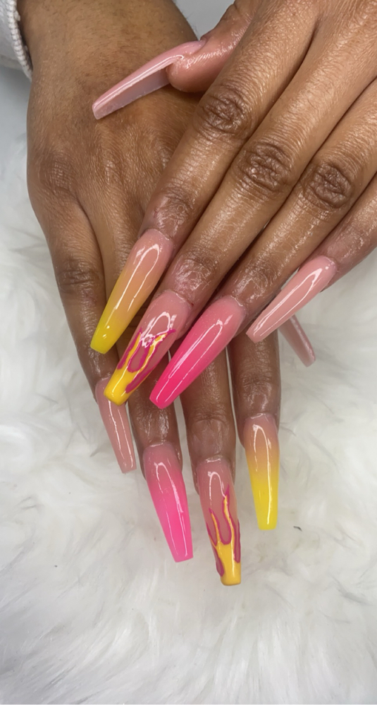 Ombre Nail Design