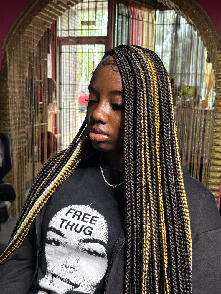 Medium Large Knotless