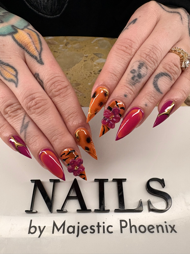 Nail Art at Majestic Phoenix in Dublin, VA
