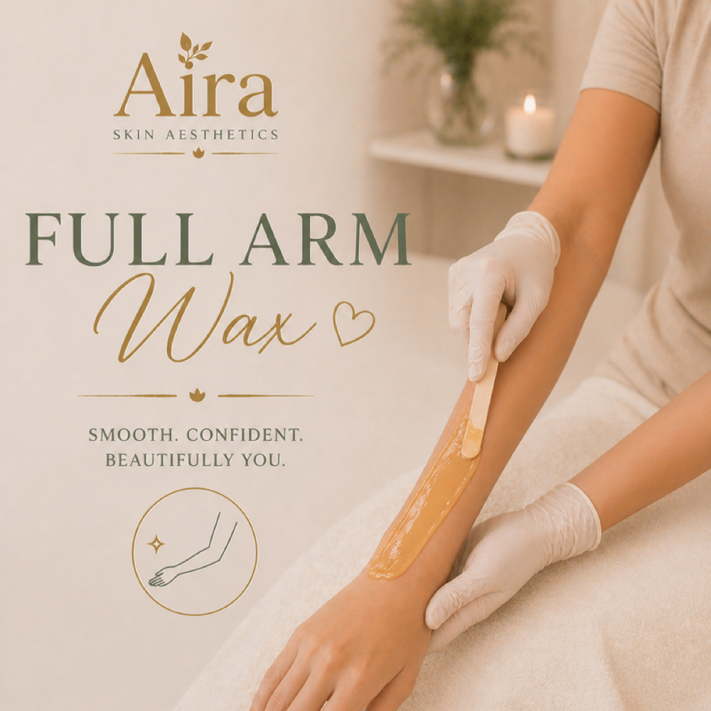 Full Arm Wax at Aira Skin Aesthetics in Georgeotwn, TX
