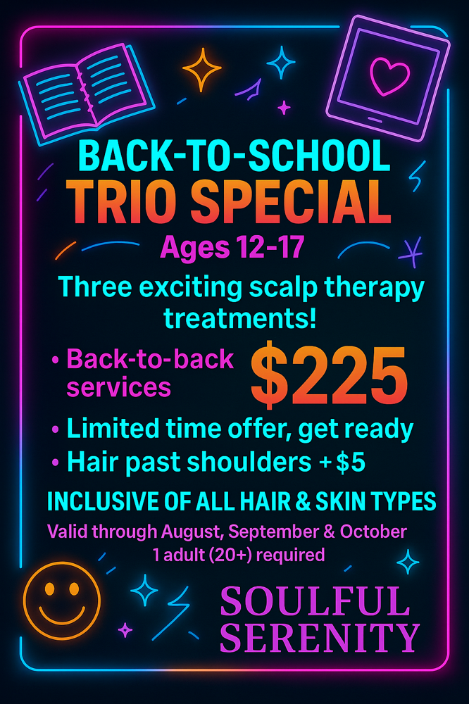Back-to-School Trio Special