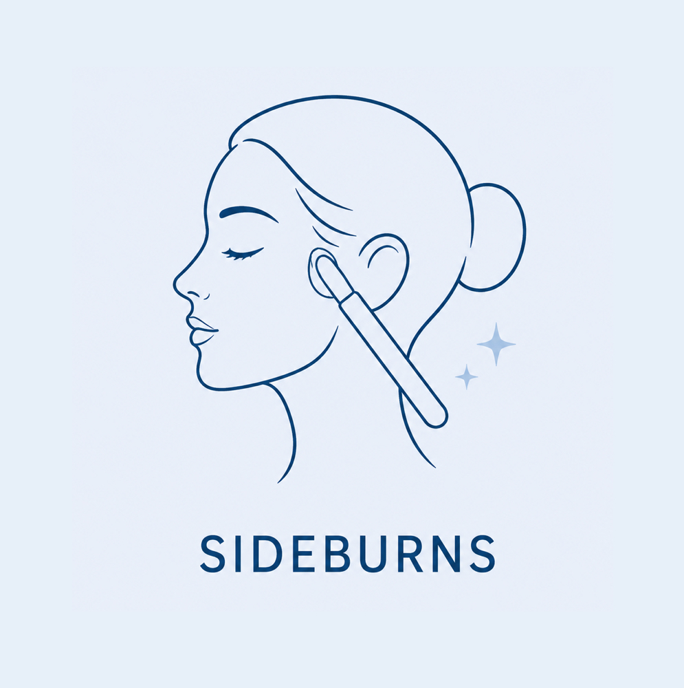 Sideburns at Good Face Studio in San Ramon, CA